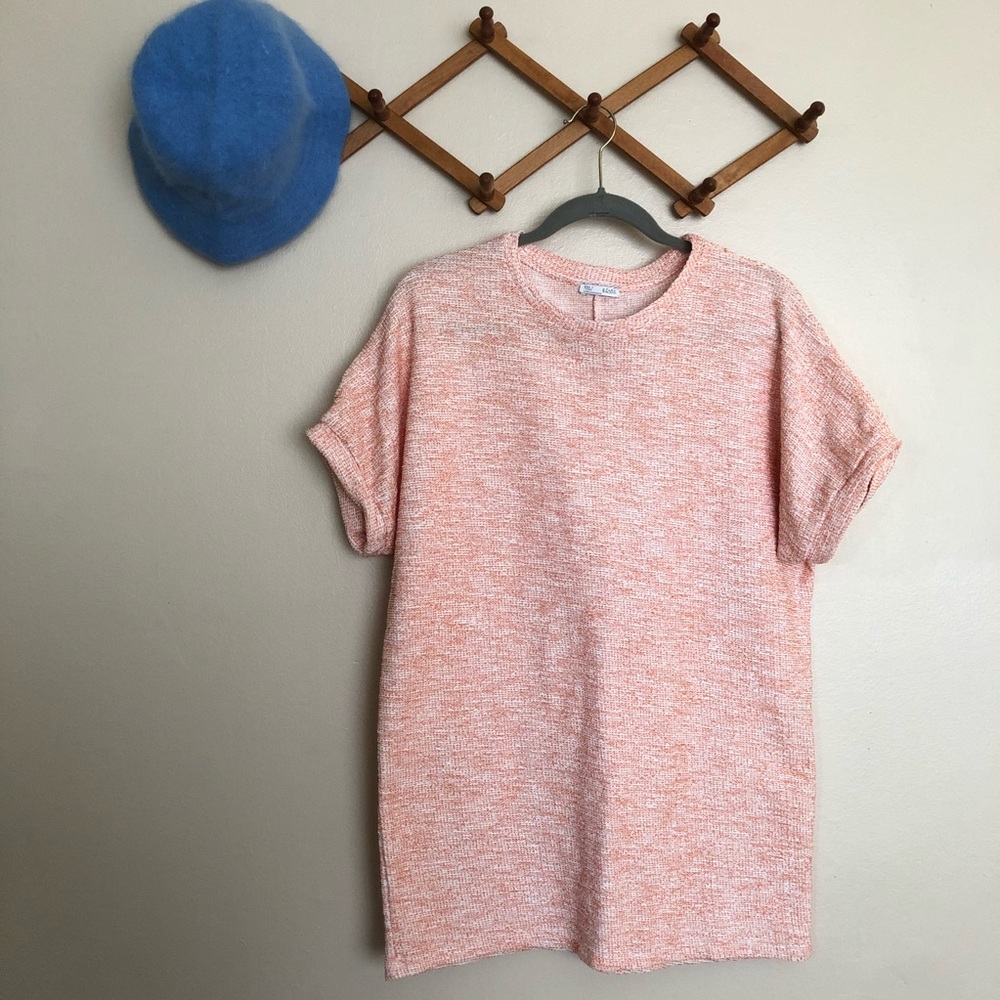 Zara Oversized T-Shirt Mini Dress Tunic